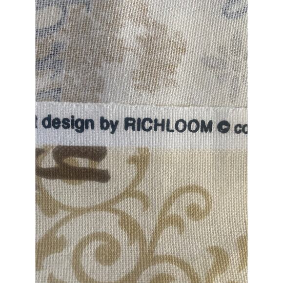 "Le Jardin" design by Richloom fabric vintage swatch 3 yards x 45” wide - Picture 4 of 5